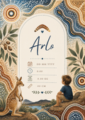 Little Explorer Birth Print