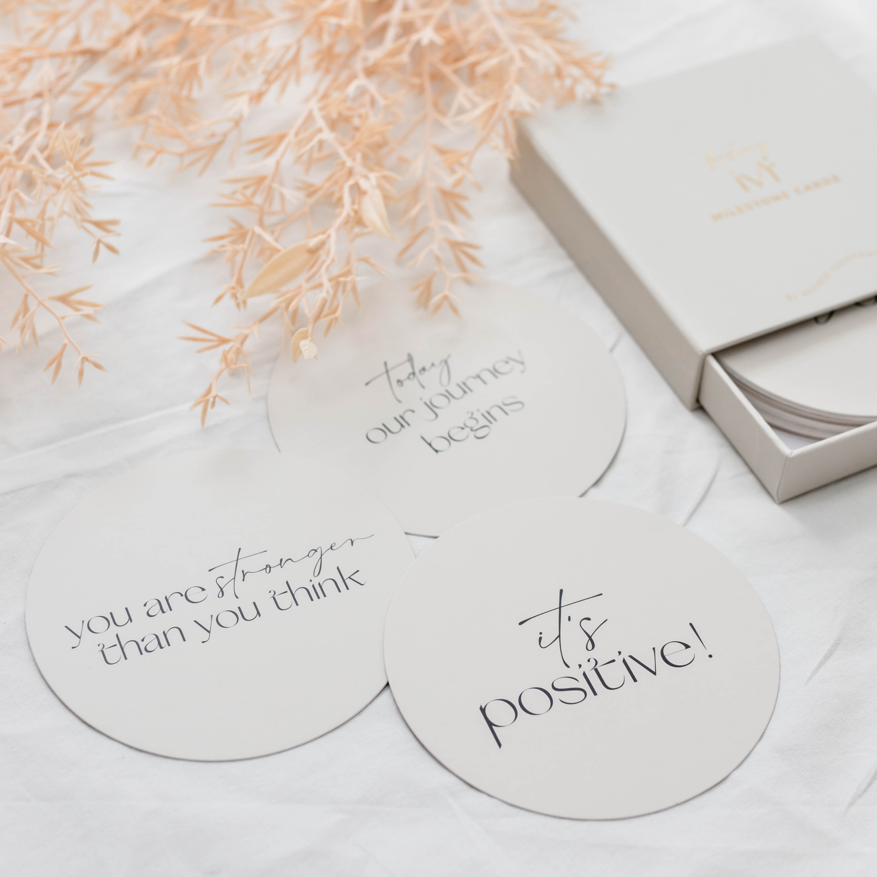 Darling IVF  Milestone Cards